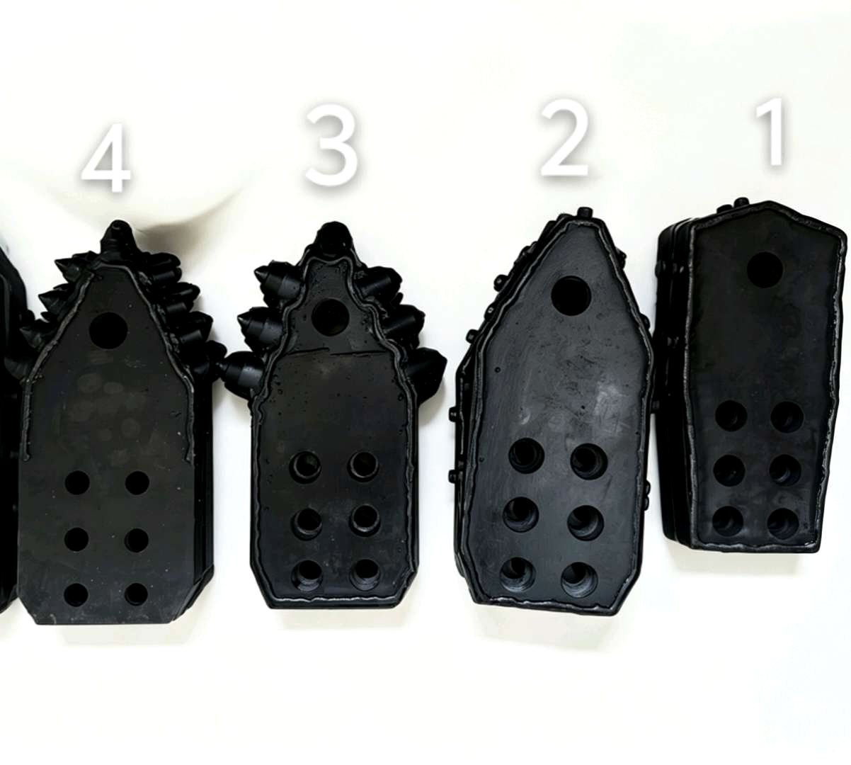 Steering Plates for horizontal directional drilling